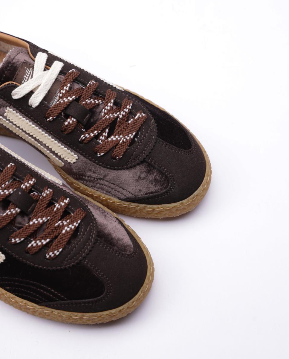 Zapatillas deportivas de mujer - PURAAI - Marrón Marrón-3
