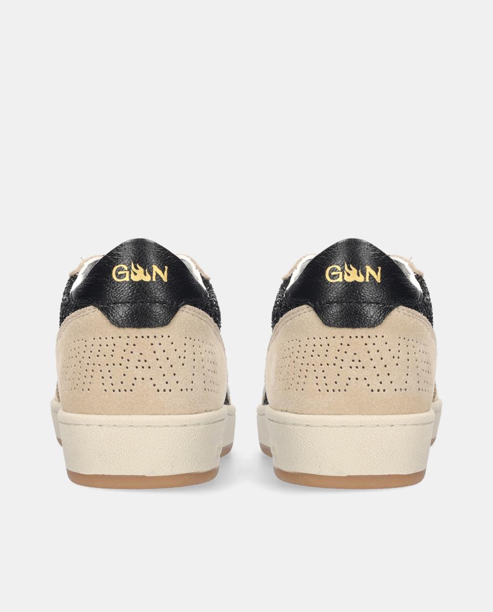 Sapatilhas Desportivas em Têxtil Preto-4