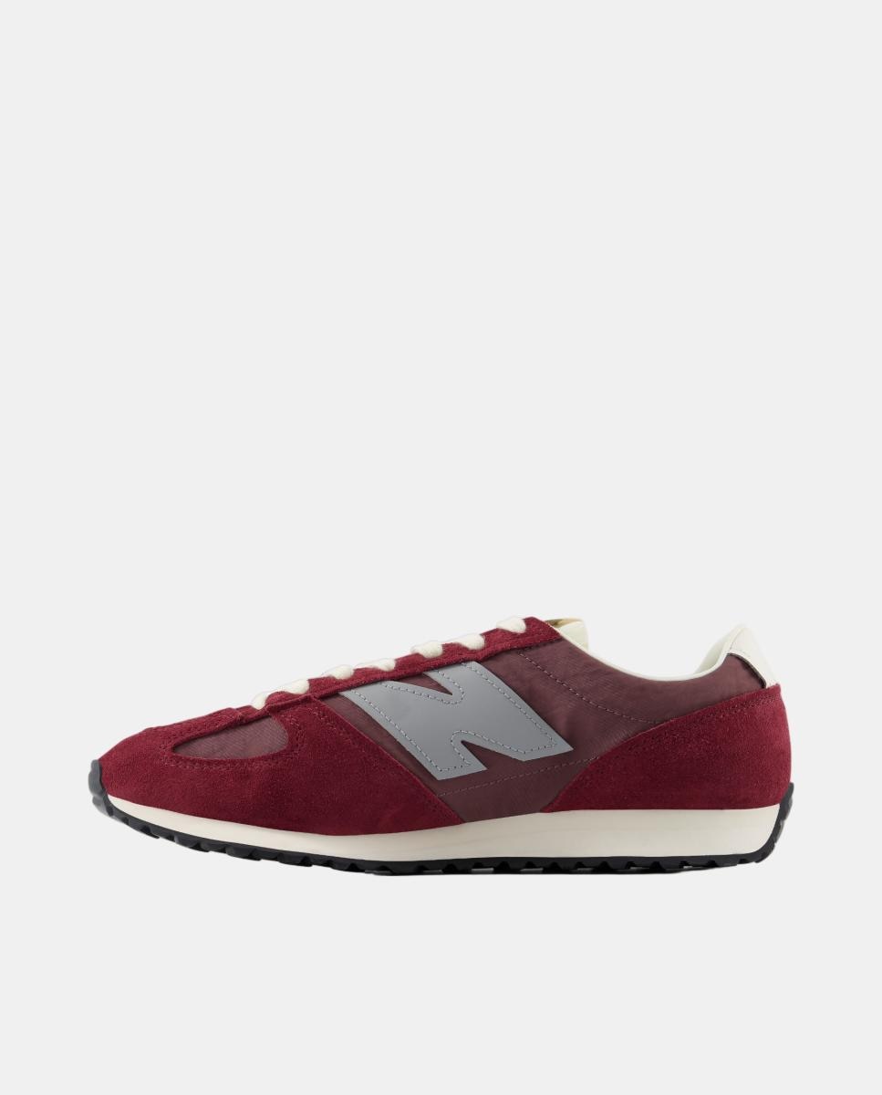Sapatilhas Casual 471 Inspiração dos Anos Setenta Vermelho/Grená-2