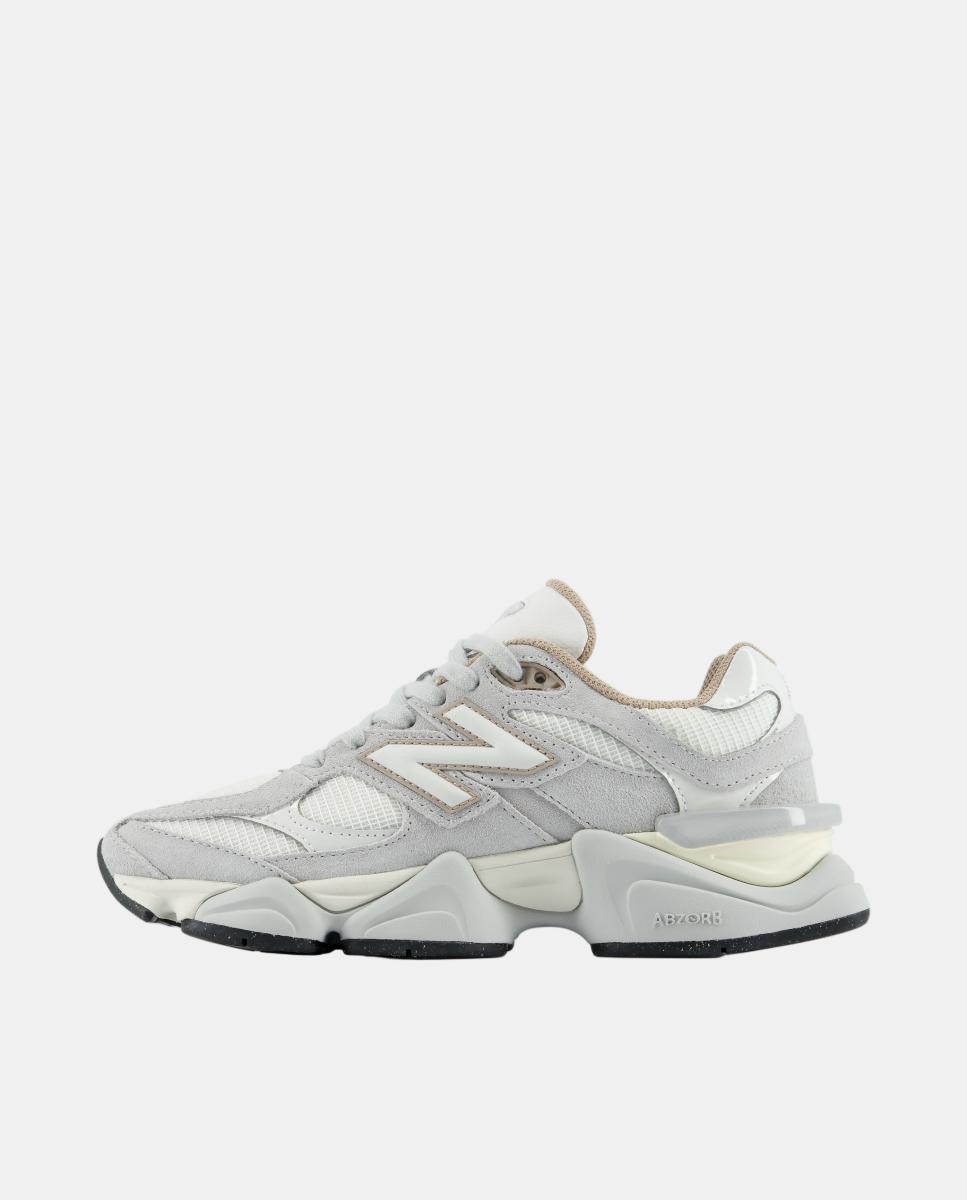 Sapatilhas Casual 9060 Estilo Futurista Cinzento-7