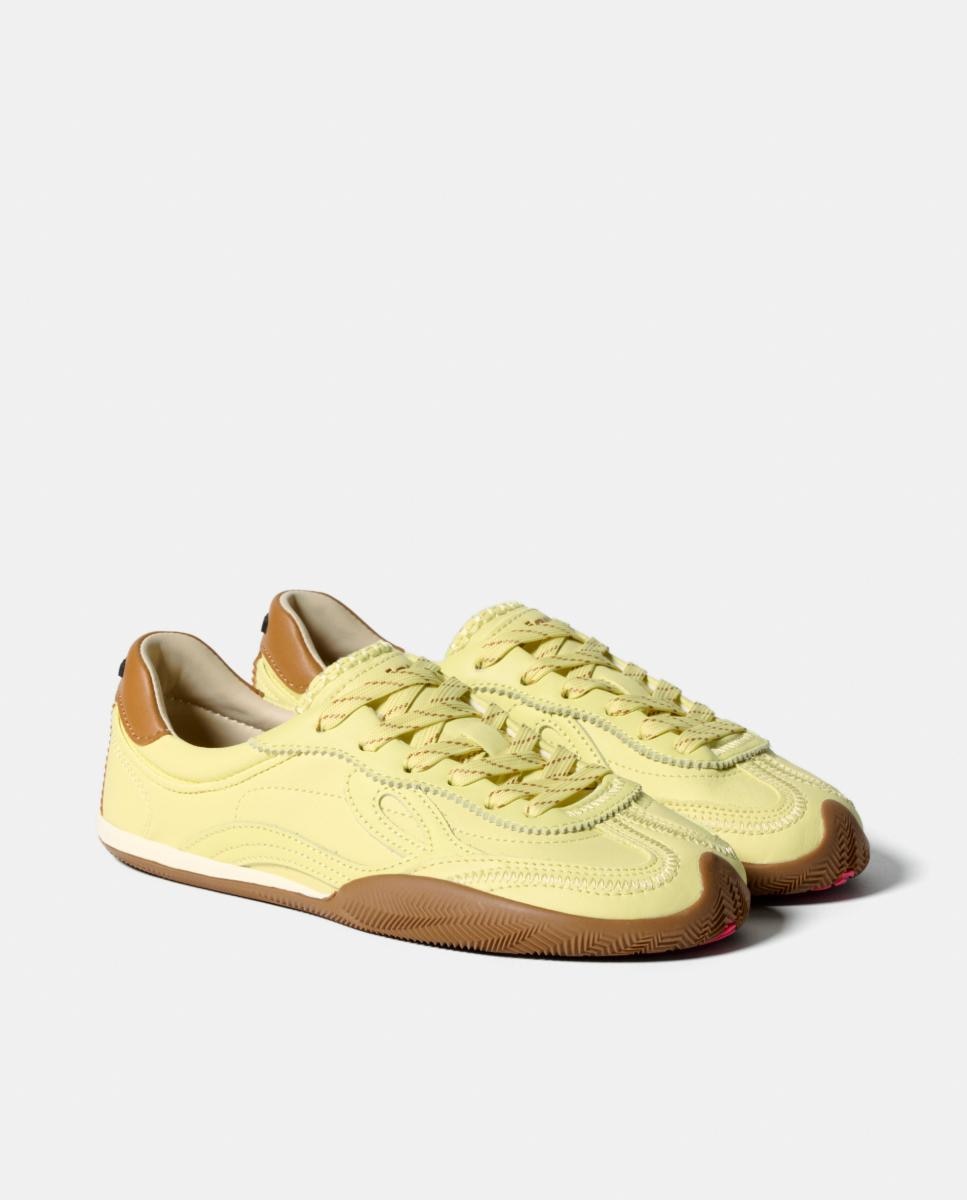 Sapatilhas Barefoot Amarelo-limão-2