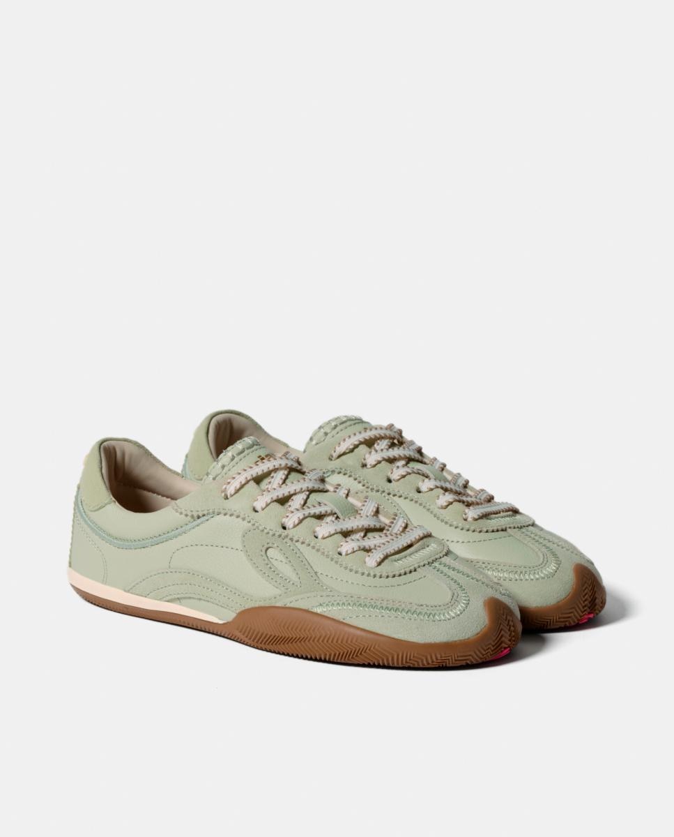 Sapatilhas Barefoot Verde-menta-2