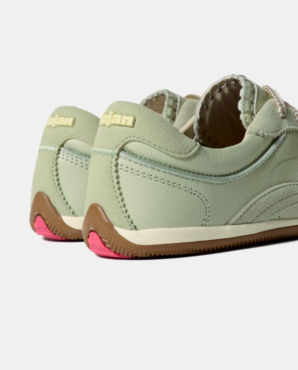 Sapatilhas Barefoot Verde-menta-3