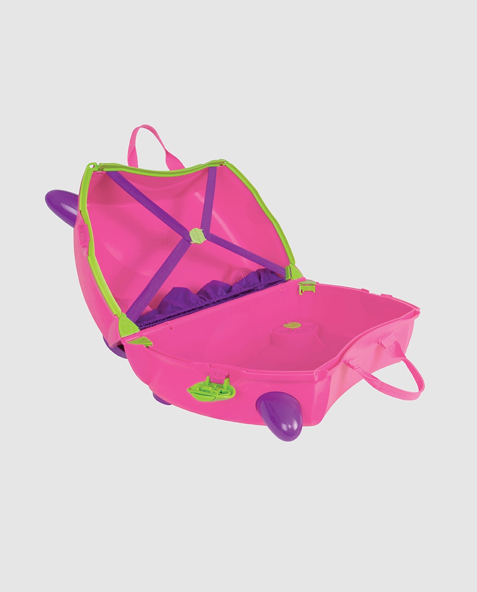 Trolley infantil TRIXIE rígido rosa, com capacidade para 18 L Rosa-3