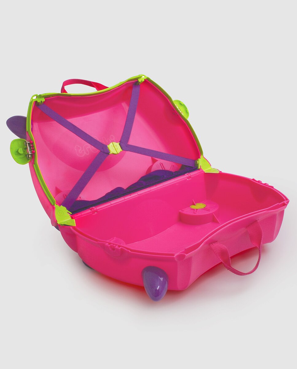Trolley infantil TRIXIE rígido rosa, com capacidade para 18 L Rosa-6