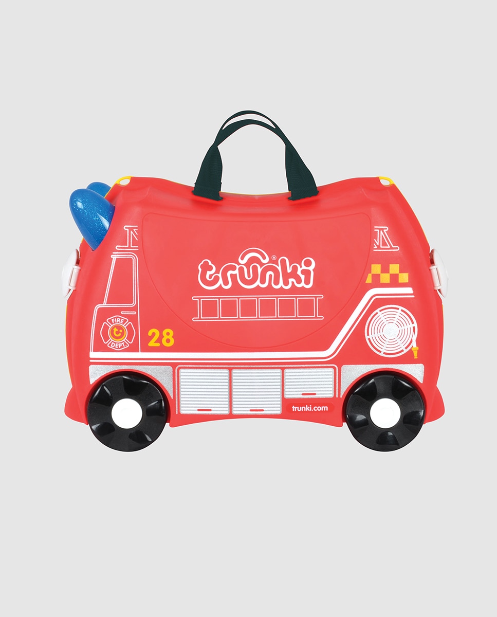 Mala de viagem infantil Freedy (Camião de bombeiros) Vermelho-2