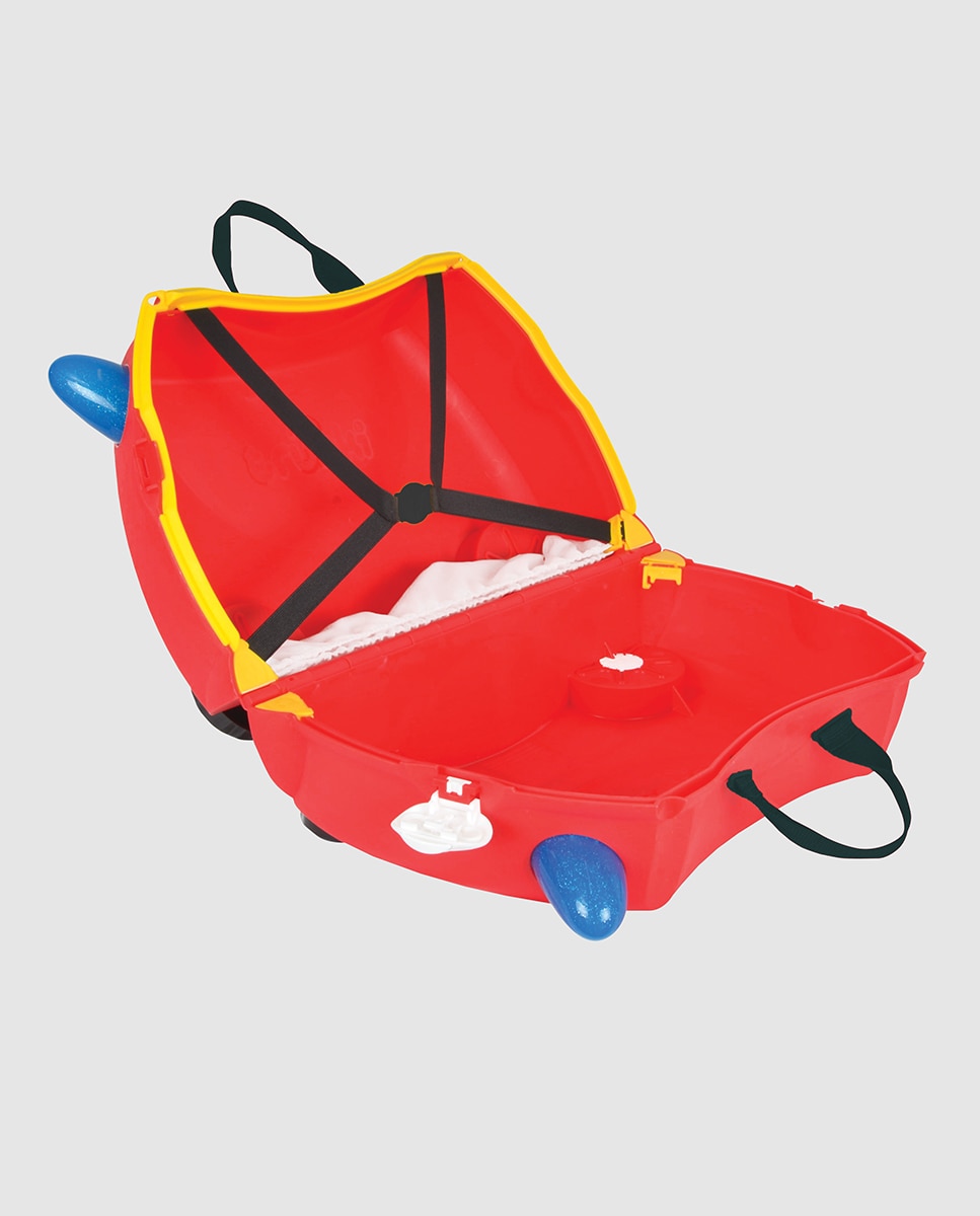 Mala de viagem infantil Freedy (Camião de bombeiros) Vermelho-3