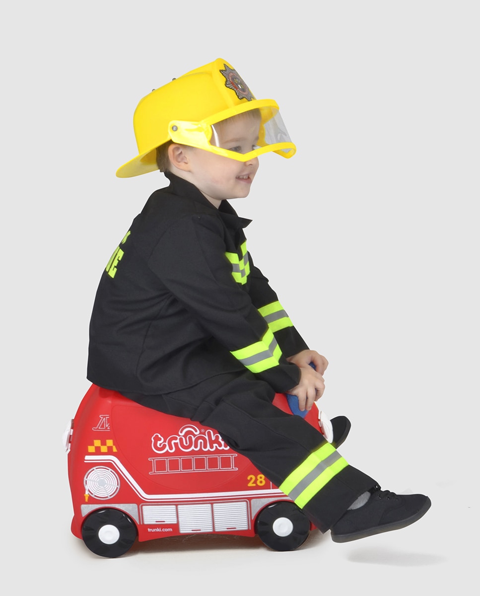 Mala de viagem infantil Freedy (Camião de bombeiros) Vermelho-9