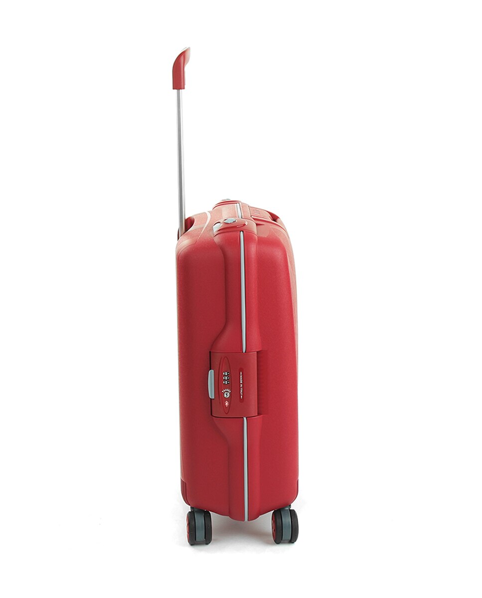 Trolley de cabine rígido vermelho, com capacidade para 41 L Vermelho-4