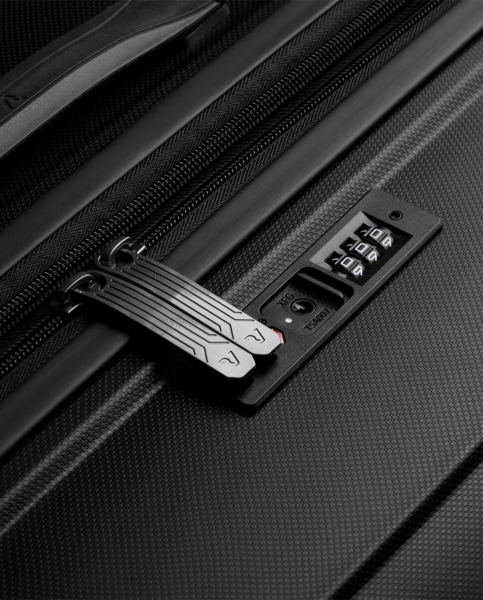 Trolley Médio B-Flying Rígido Expansível até 87 L Preto-8