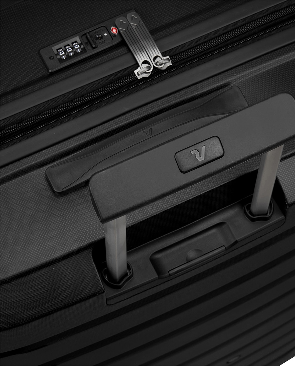 Trolley Médio B-Flying Rígido Expansível até 87 L Preto-9
