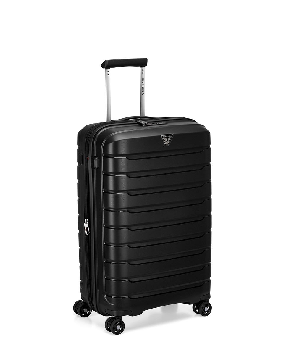 Trolley Médio B-Flying Rígido Expansível até 87 L Preto-10