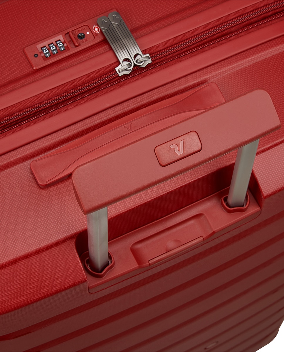 Trolley Médio B-Flying Rígido Expansível até 87 L Vermelho-8