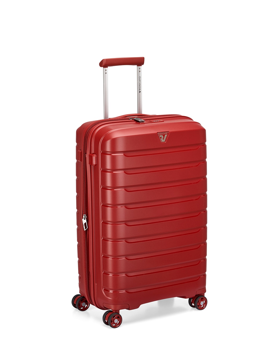 Trolley Médio B-Flying Rígido Expansível até 87 L Vermelho-10