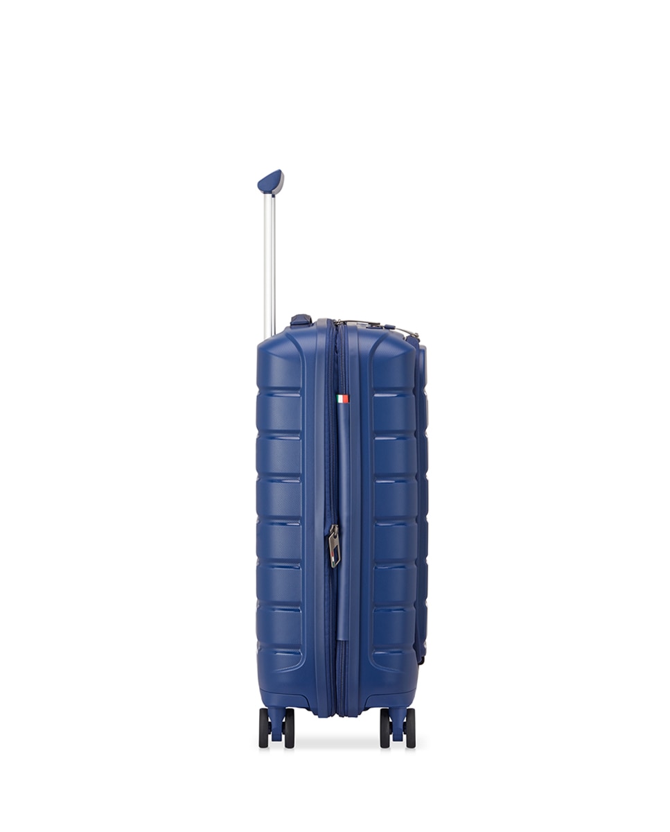 Trolley de Cabine Business B-Flying Rígido Expansível com Capacidade até 47 L Azul-4