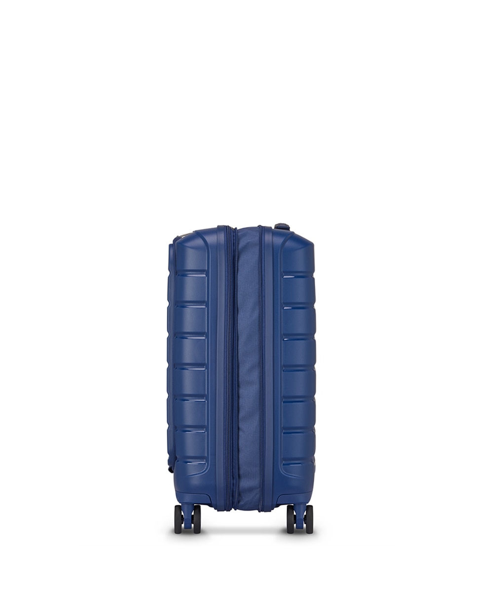 Trolley de Cabine Business B-Flying Rígido Expansível com Capacidade até 47 L Azul-6