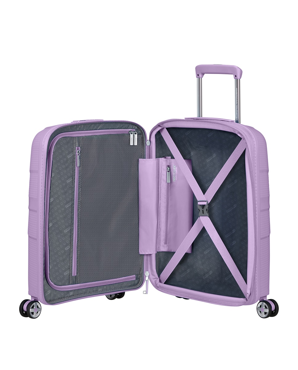 Trolley de Cabine Expansível Starvibe Rígido com Capacidade até 41 L Roxo-3