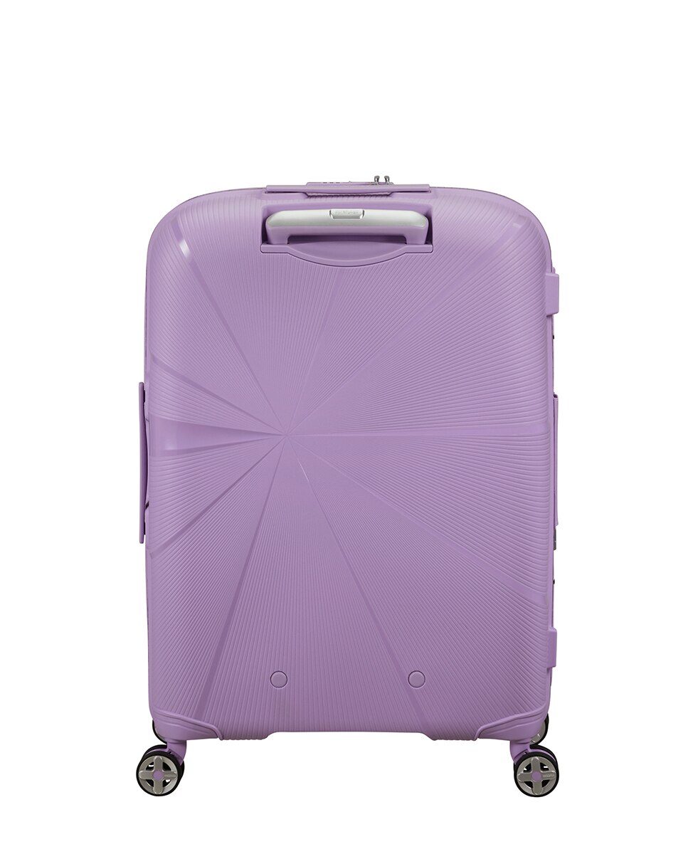 Trolley Médio Expansível Starvibe Rígido com Capacidade até 77 L Roxo-2