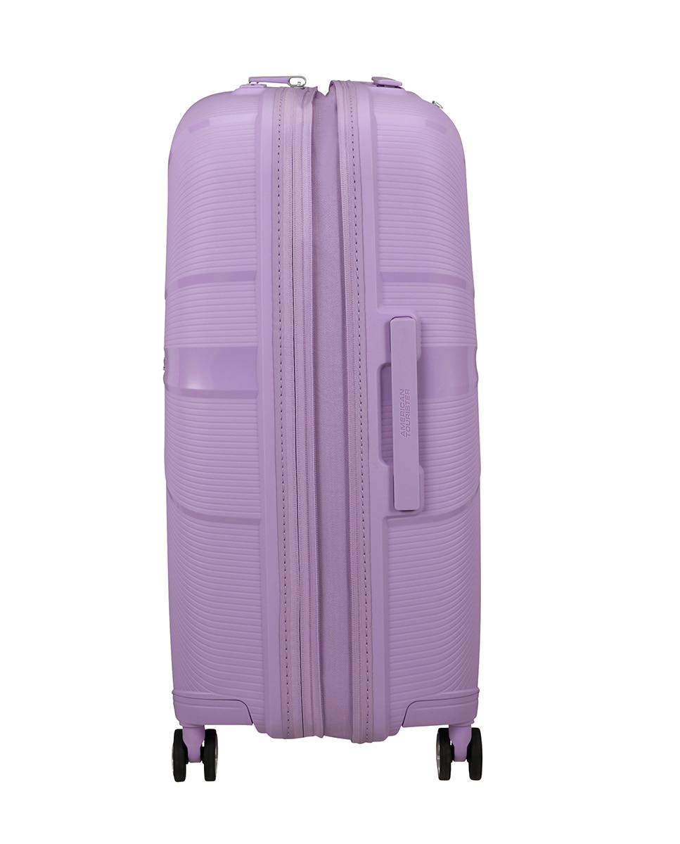Trolley Médio Expansível Starvibe Rígido com Capacidade até 77 L Roxo-4