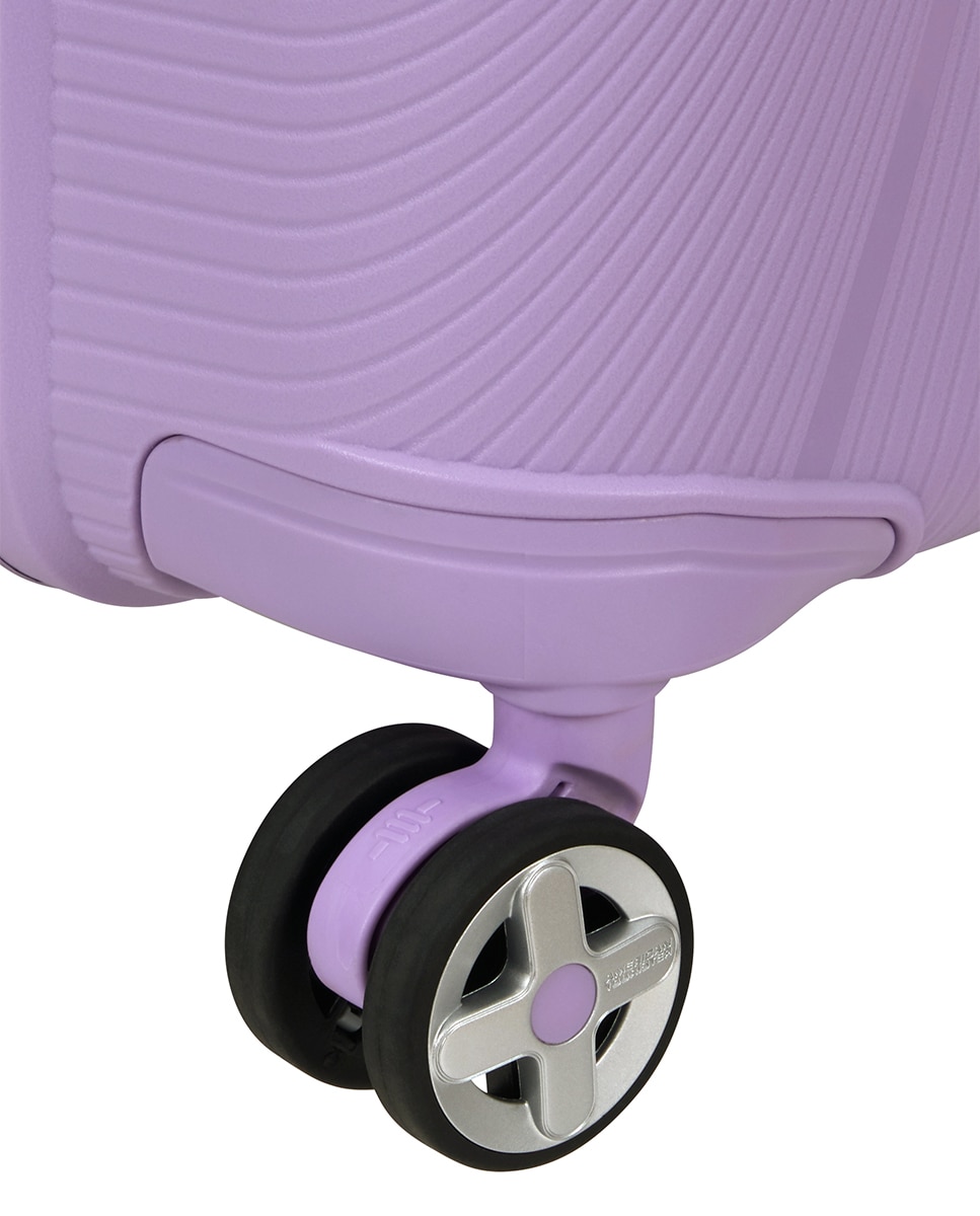 Trolley Médio Expansível Starvibe Rígido com Capacidade até 77 L Roxo-10