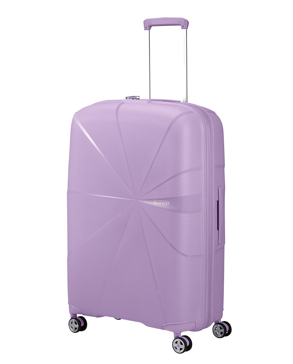 Trolley Grande Expansível Starvibe Rígido com Capacidade até 106 L Roxo-9