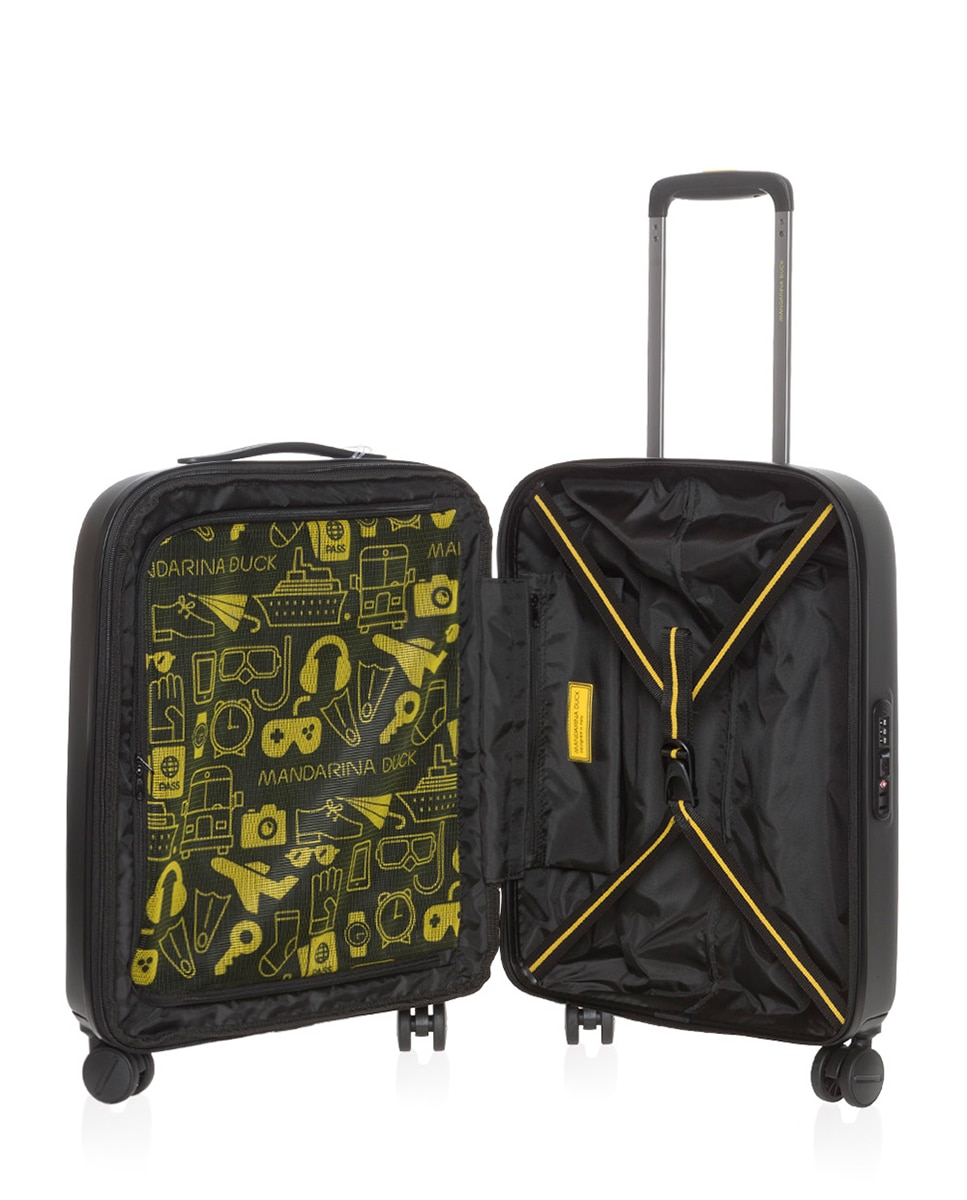 Trolley de Cabine Expansível Logoduck Preto-4