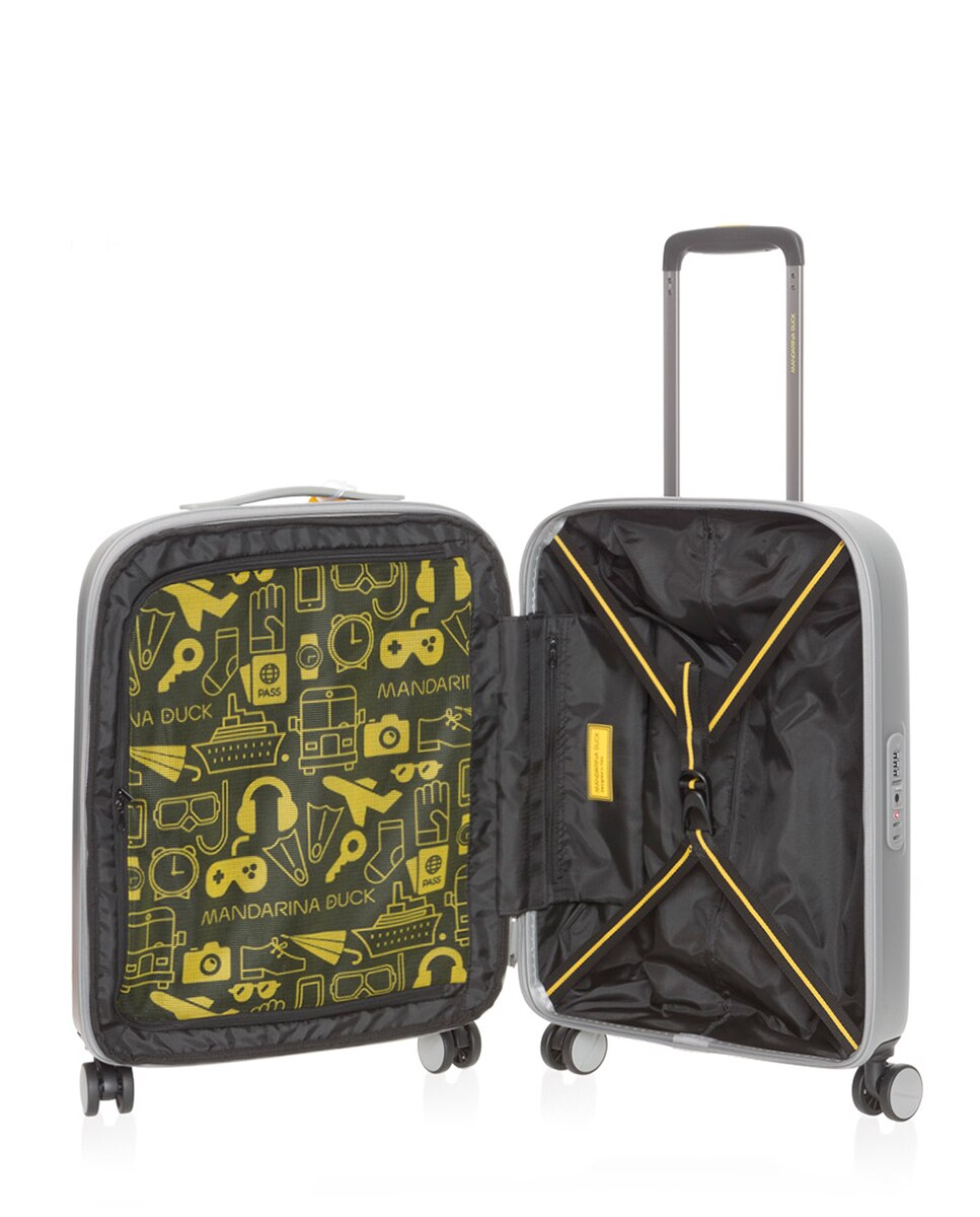 Trolley de Cabine Expansível Logoduck Prata-4
