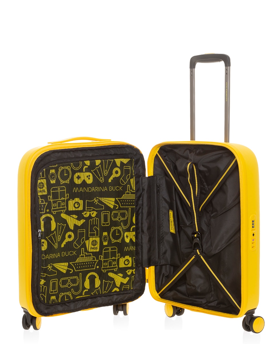 Trolley de Cabine Expansível Logoduck Amarelo-4