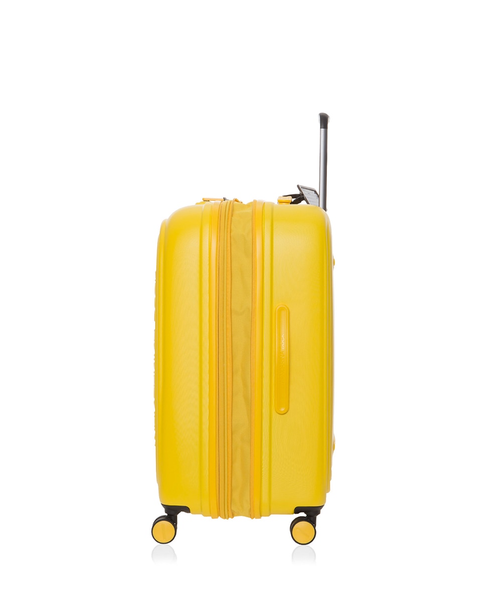 Trolley Médio Expansível Logoduck Amarelo-3