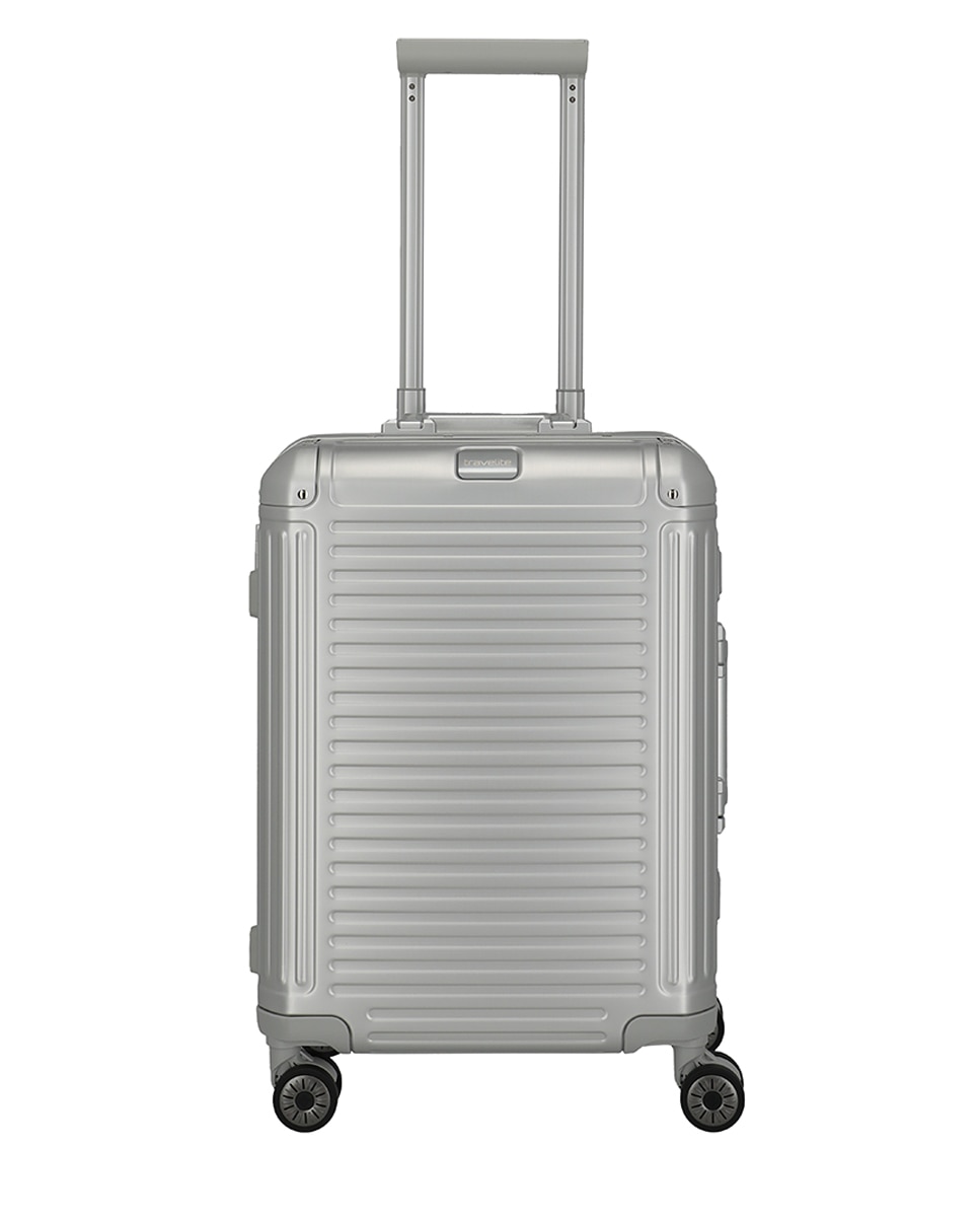 Trolley de Cabine de Alumínio Prata-1