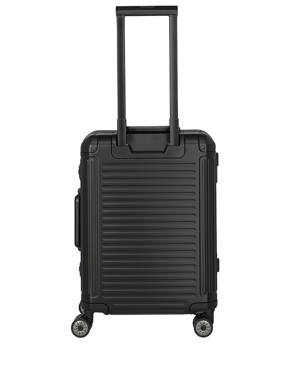 Trolley de Cabine de Alumínio Preto-2