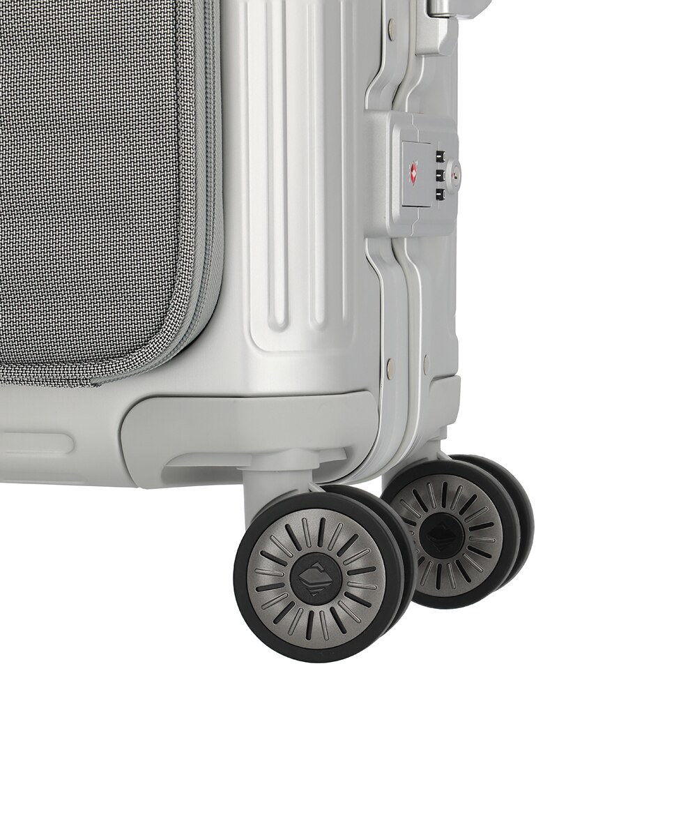 Maleta cabina aluminio - Travelite - Plata Plata-9