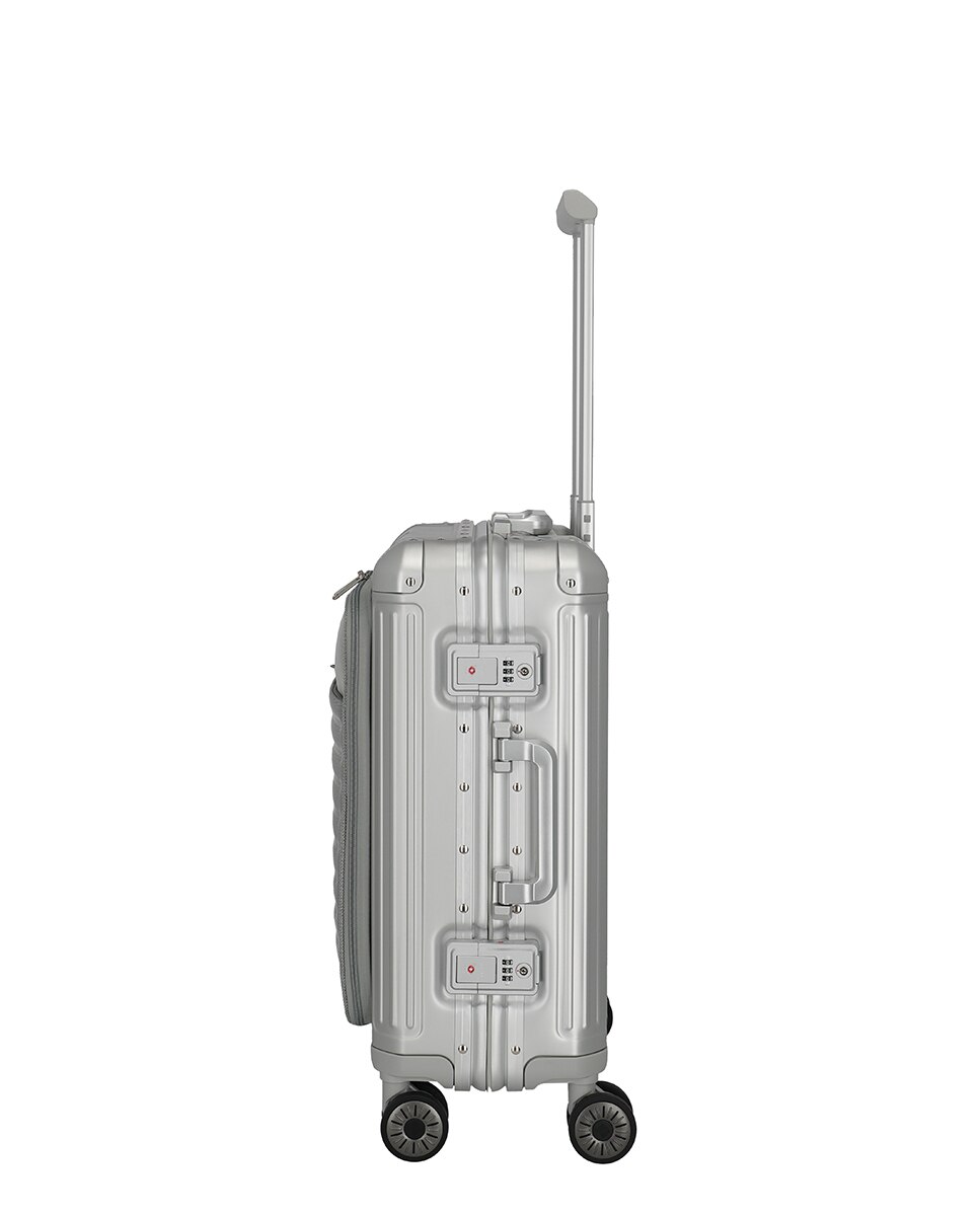 Maleta cabina aluminio - Travelite - Plata Plata-11