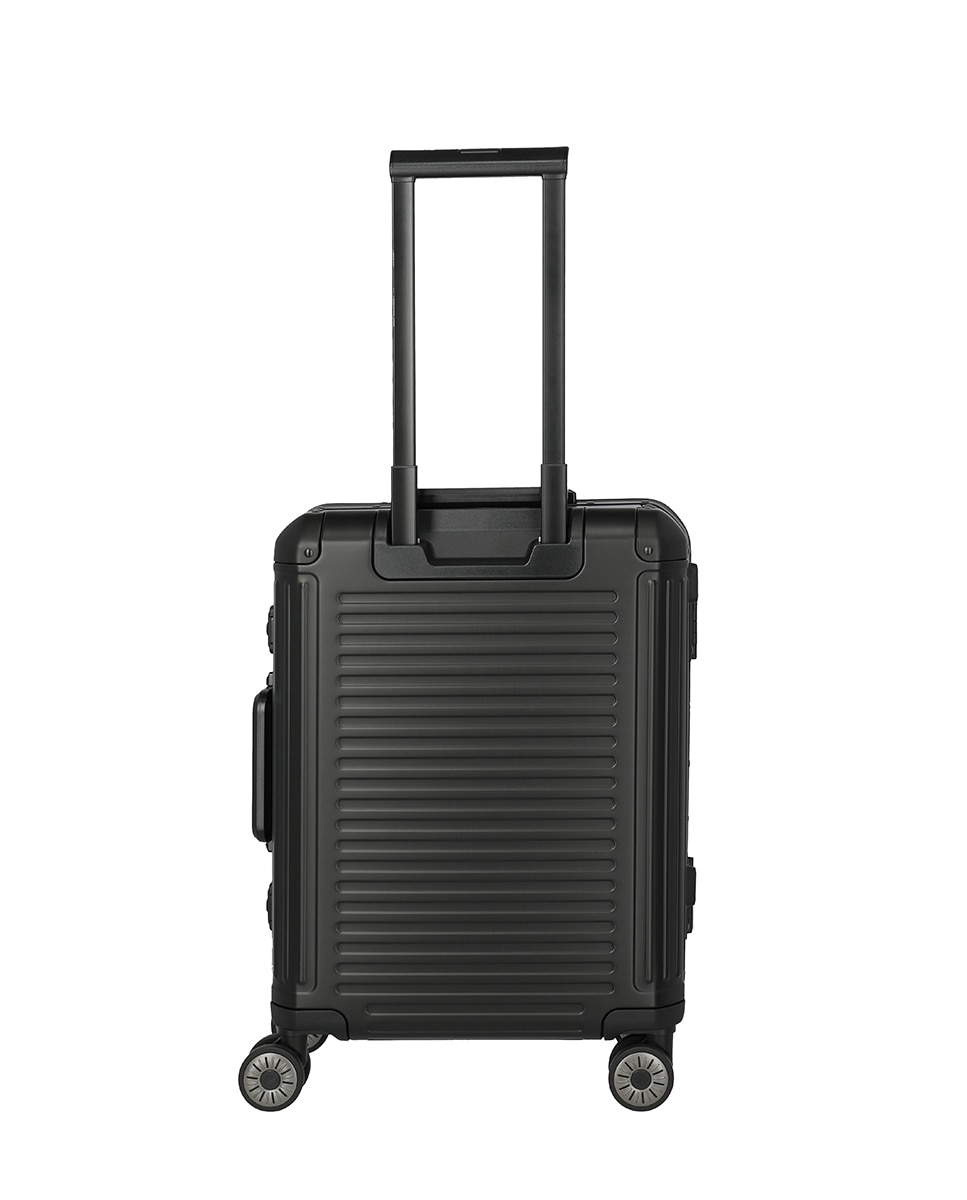 Trolley de Cabine de Alumínio Preto-2