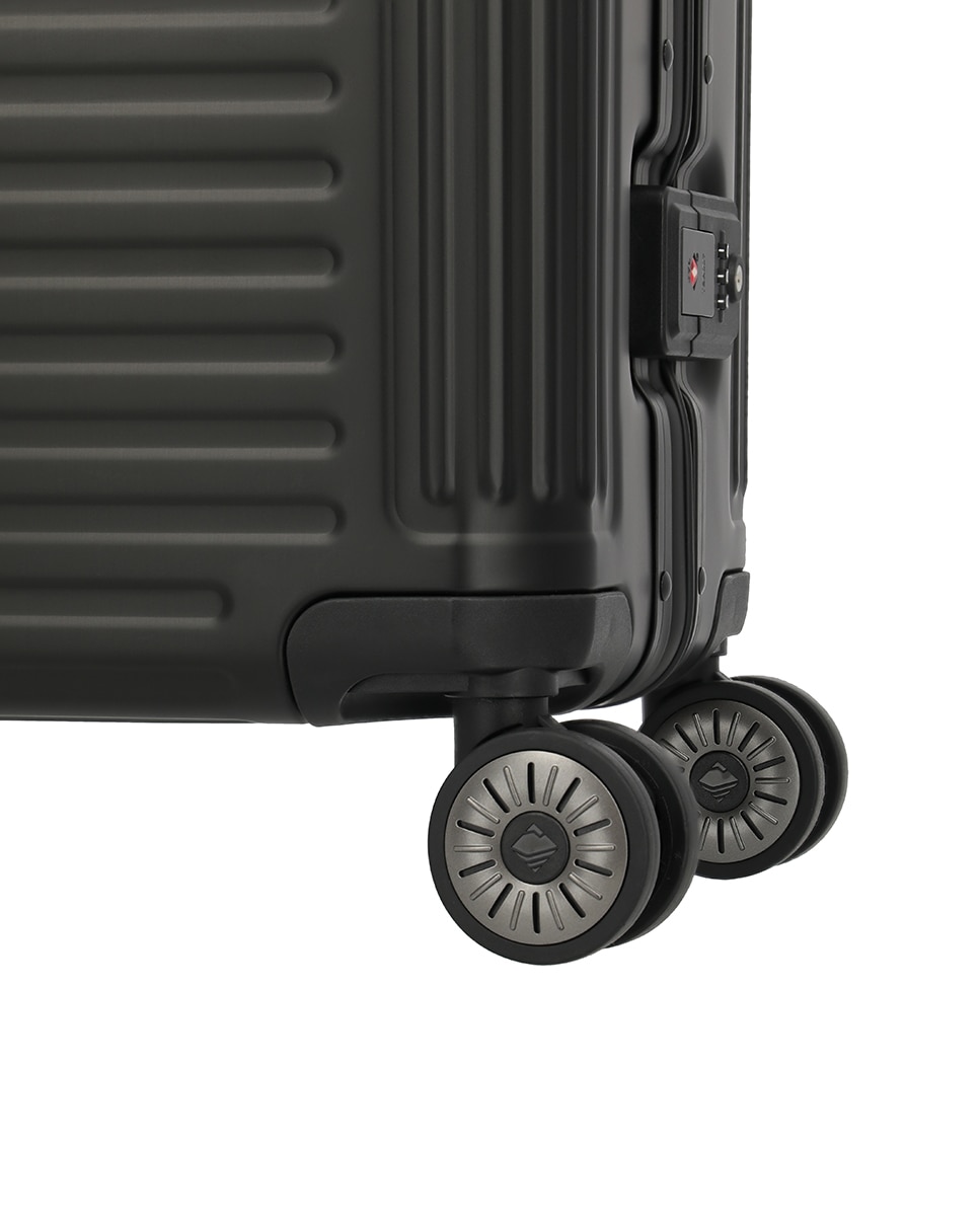 Trolley Médio de Alumínio Preto-7