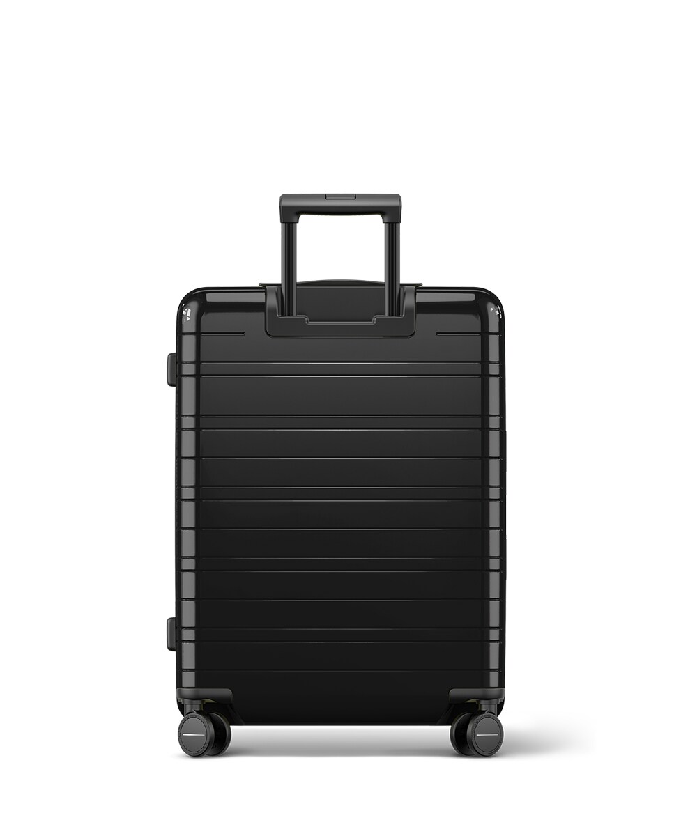 Trolley Médio com 4 Rodas Duplas - 64 cm/3,7 kg Preto-2