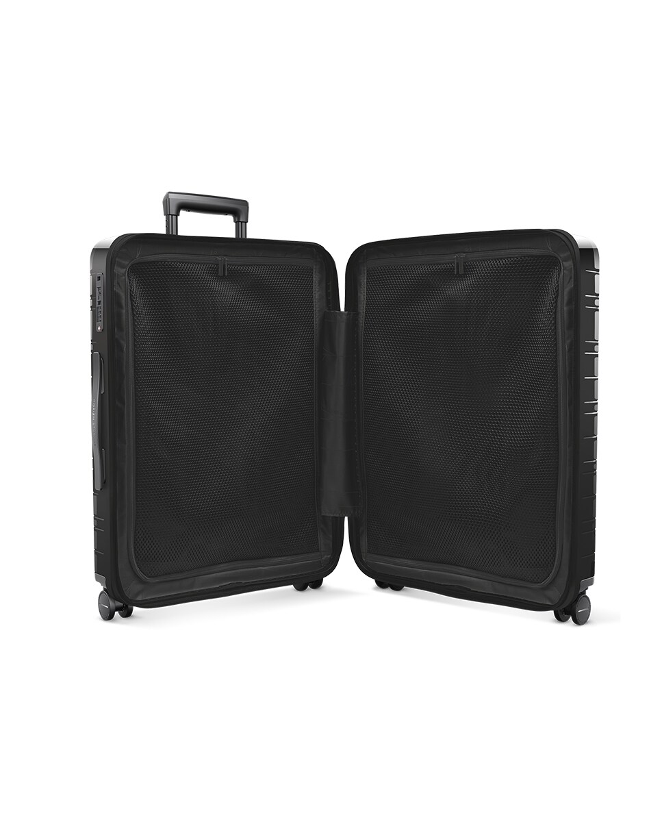 Trolley Médio com 4 Rodas Duplas - 64 cm/3,7 kg Preto-3