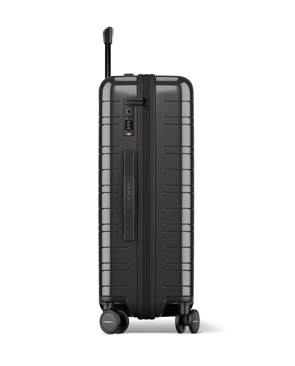 Trolley Médio com 4 Rodas Duplas - 64 cm/3,7 kg Preto-4