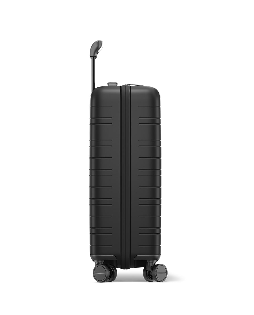 Trolley de Cabine Ultraligeiro com 4 Rodas Duplas - 55 cm/2,1 kg Preto-4