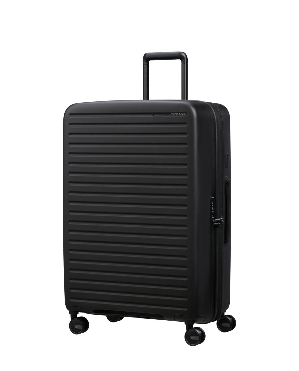 Samsonite - Maleta grande expandible Restackd rígida con capacidad hasta 109 litros.