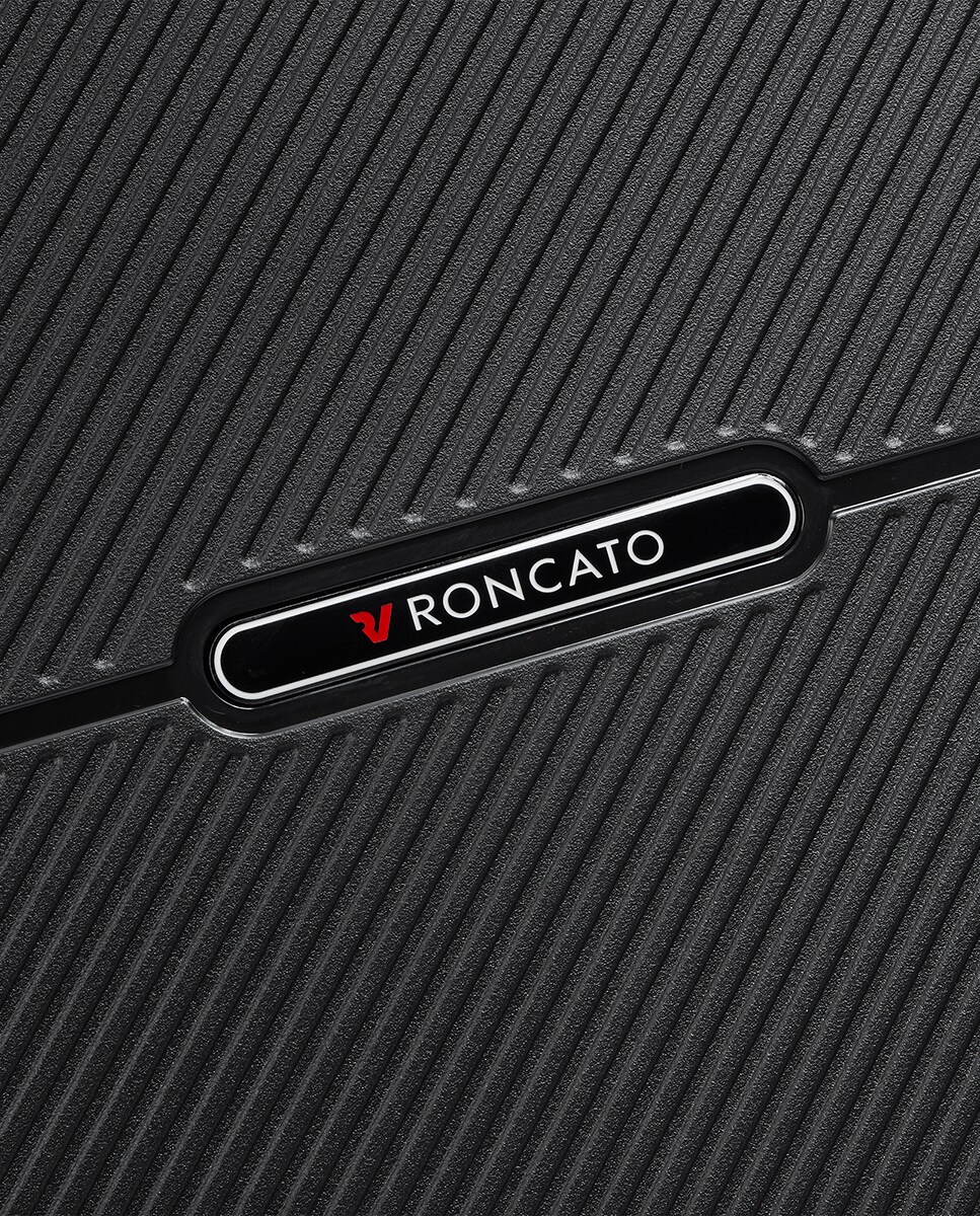 Maleta mediana Storm expandible rígida con capacidad hasta 71 L Negro-6