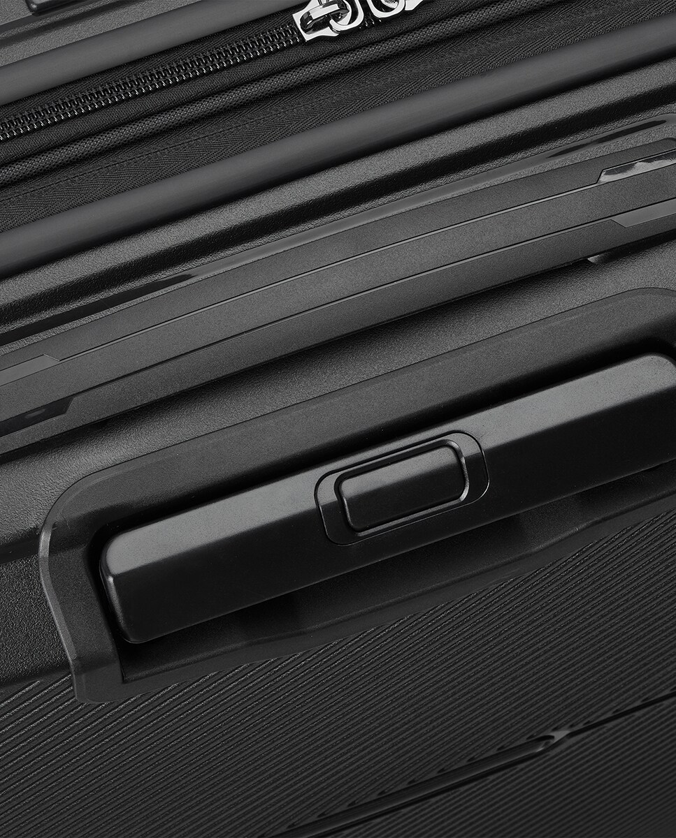 Maleta mediana Storm expandible rígida con capacidad hasta 71 L Negro-7