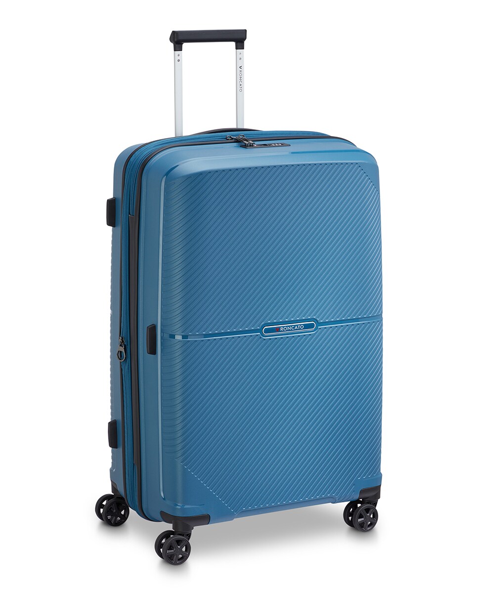 Trolley Grande Storm Expansível Rígido com Capacidade até 107 L Azul-índigo-8