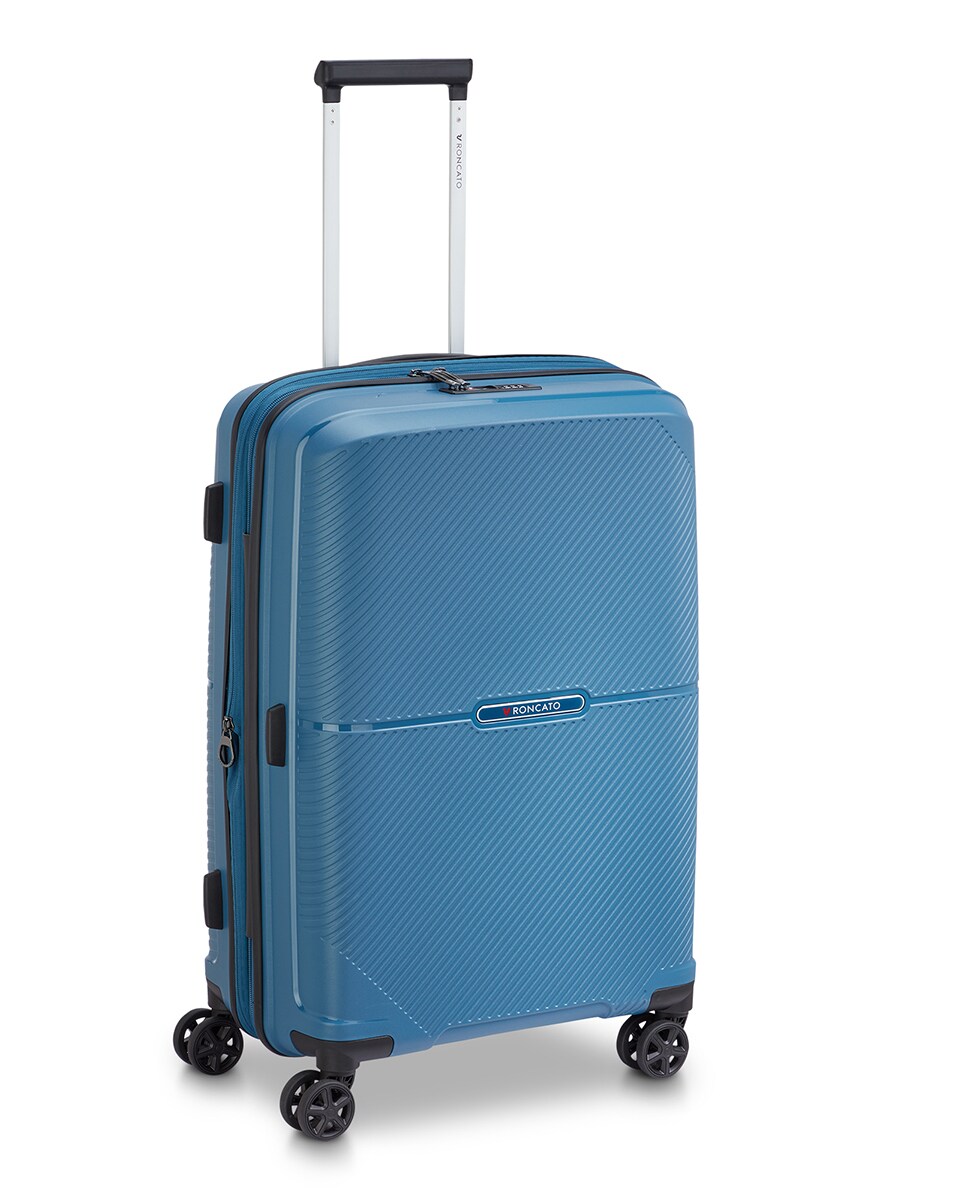 Trolley Médio Storm Expansível Rígido com Capacidade até 71 L Azul-índigo-8