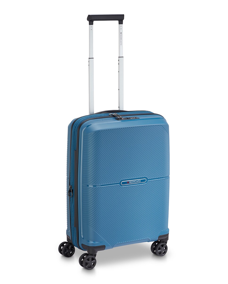 Trolley de Cabine Storm Expansível Rígido com Capacidade até 44 L Azul-índigo-8