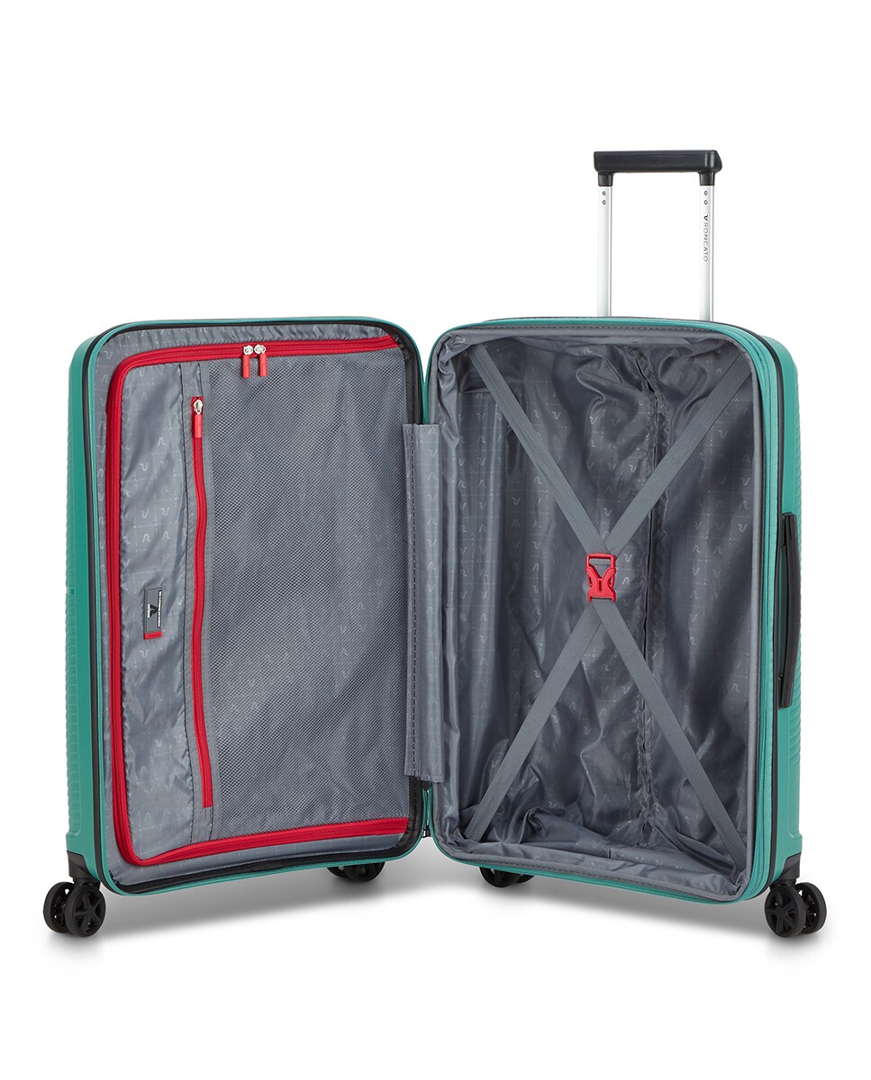 Trolley Médio Storm Expansível Rígido com Capacidade até 71 L Verde-escuro-3