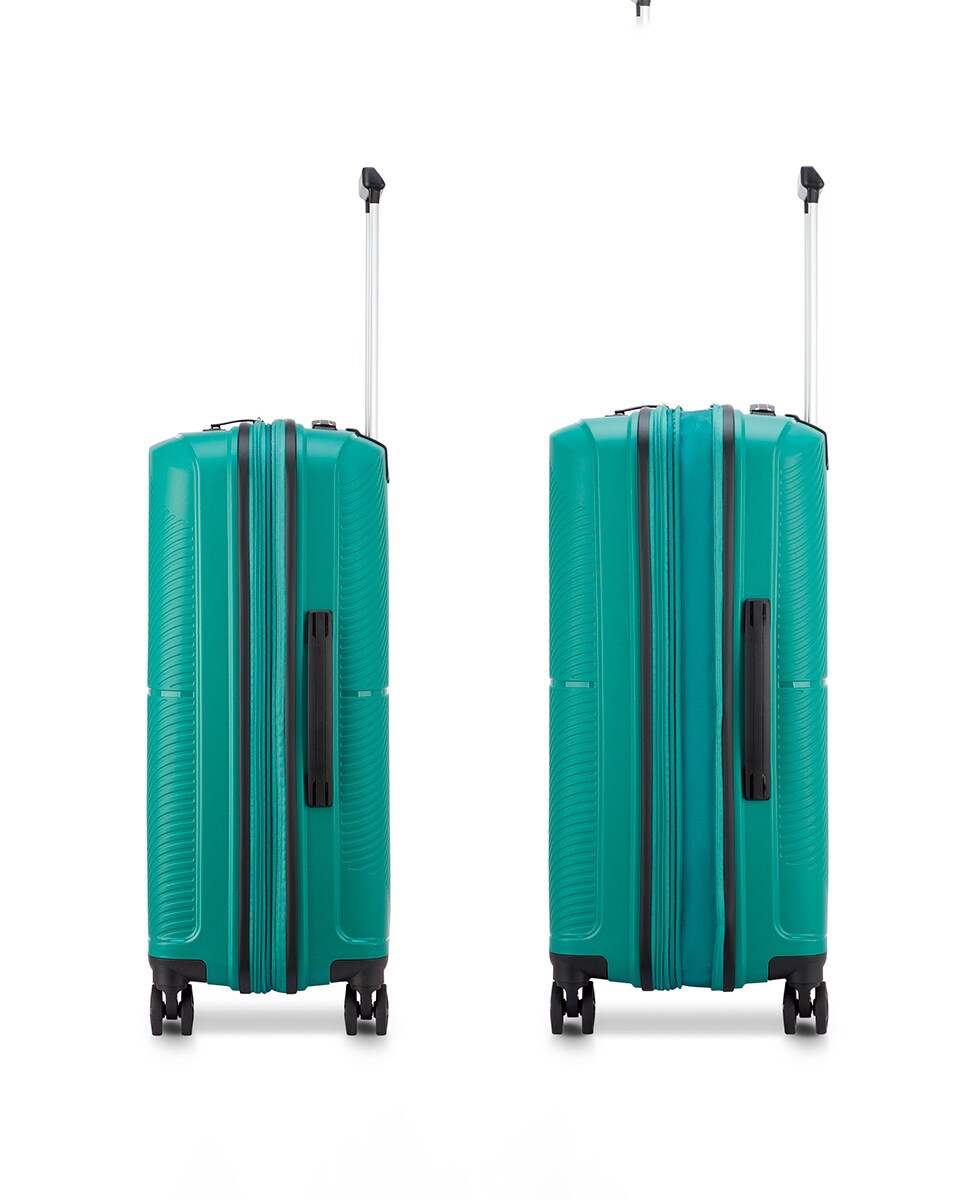 Trolley Médio Storm Expansível Rígido com Capacidade até 71 L Verde-escuro-4