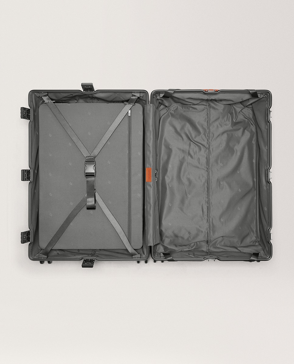 Maleta grande The Large Check-in trolley - Carl Friedrik - Gris Gris-5