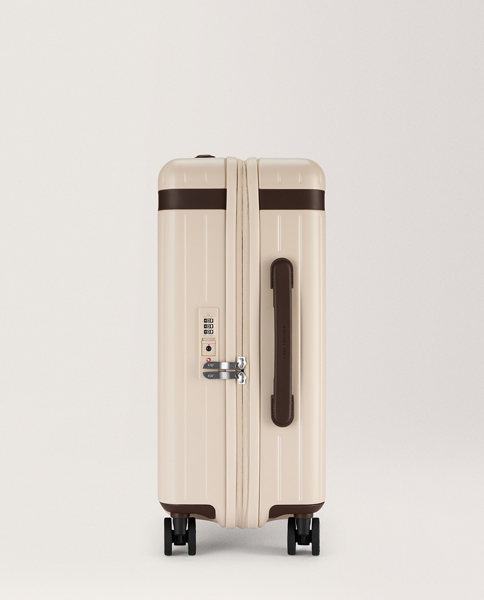 Maleta de cabina The Carry-on Zipped trolley cabina - Carl Friedrik - Natural Natural-3