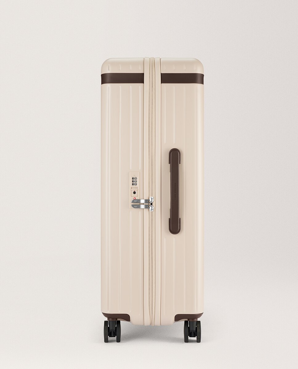 Maleta grande The Check-in Zipped - Carl Friedrik - Natural Natural-3